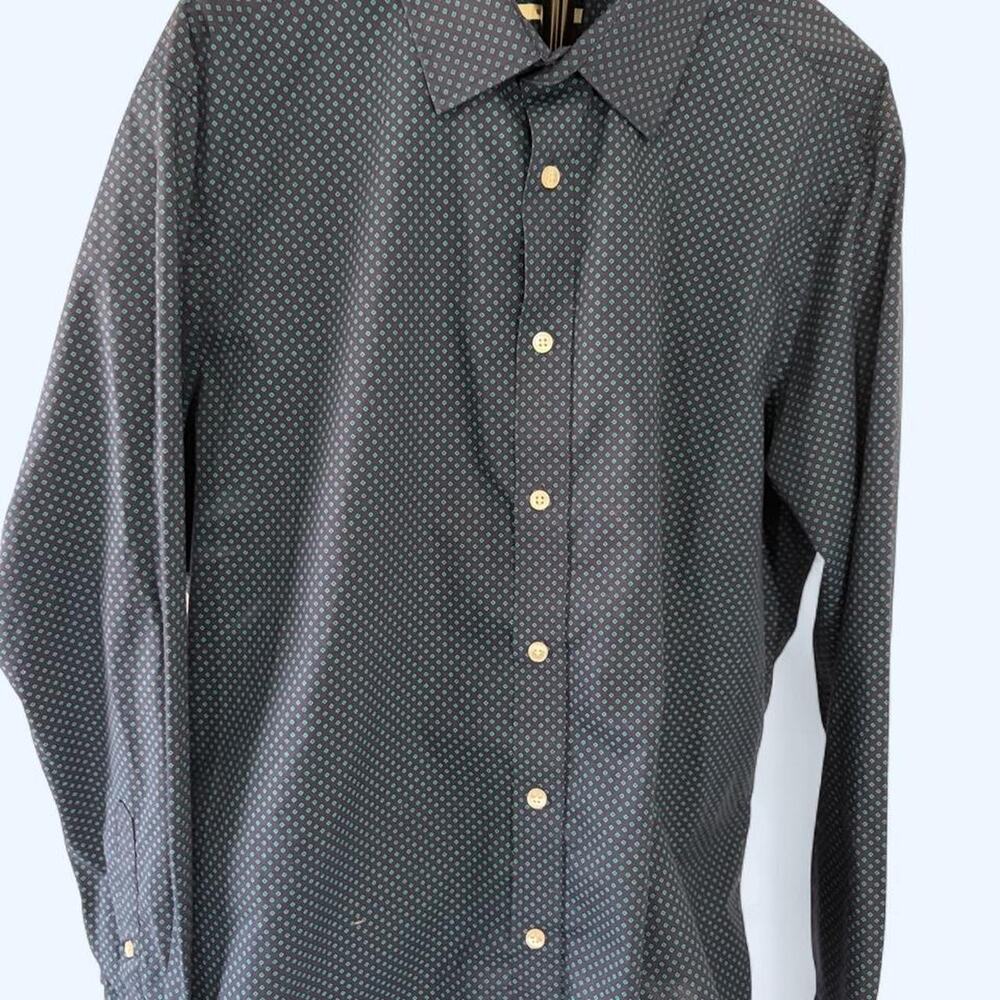 Lucky Brand XL Men’s Slim Fit Patterned Button-Down Shirt
